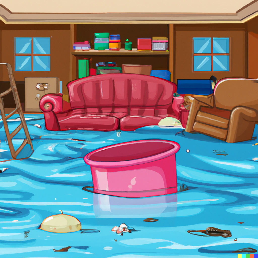 Lounge Room Flooding